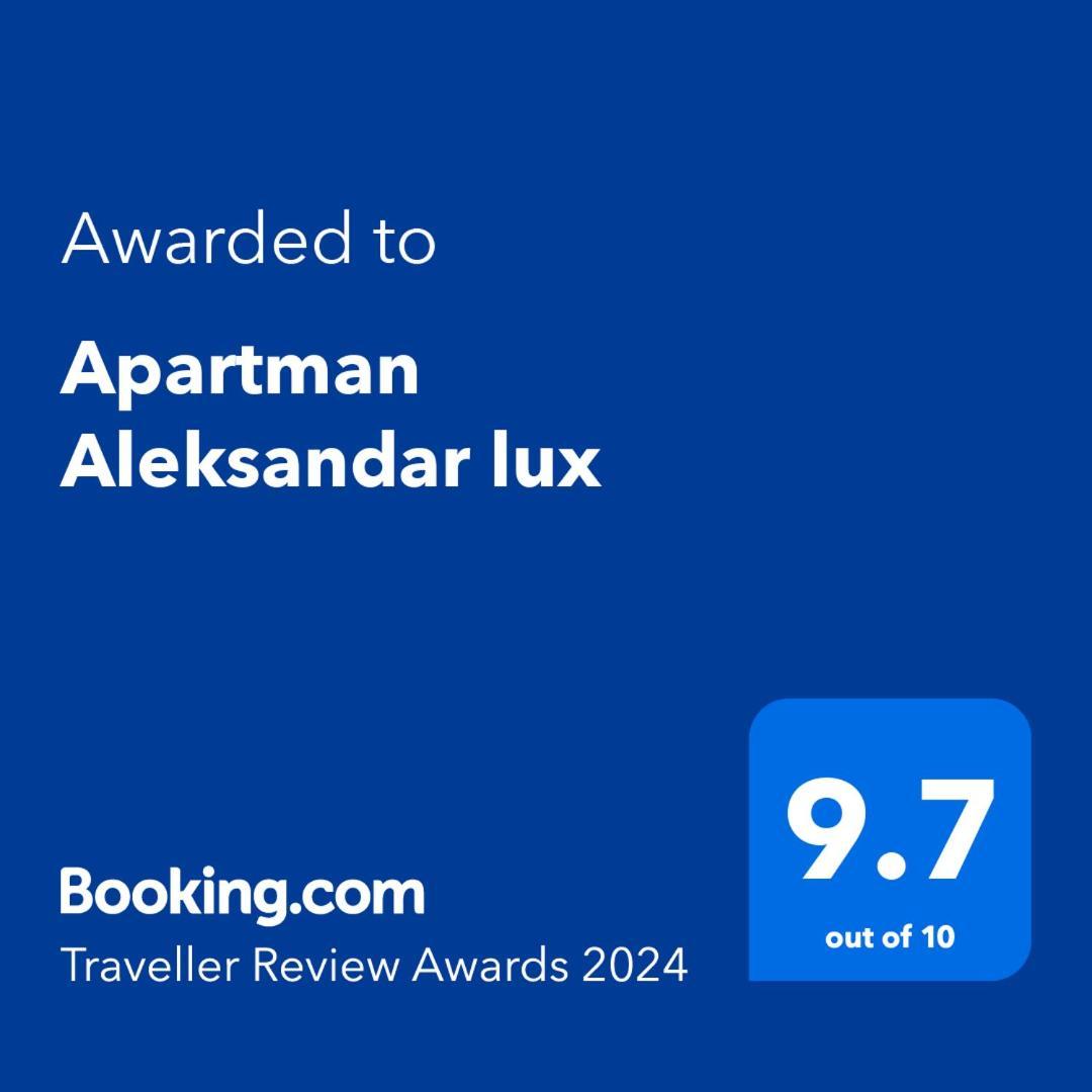 Apartman Aleksandar Lux Palić Buitenkant foto